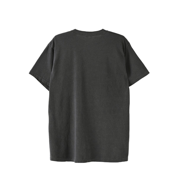 一輪 'Blue Myosotis' Vintage-Wash T-shirt black image