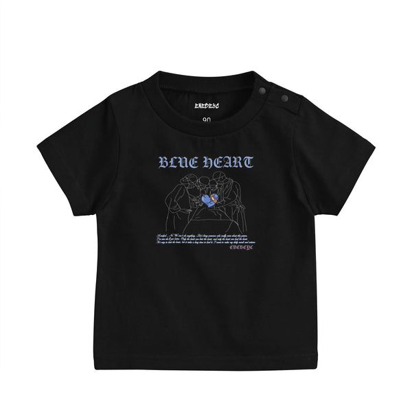 『Baby』Blue Heart OpeRoom T-shirt black image