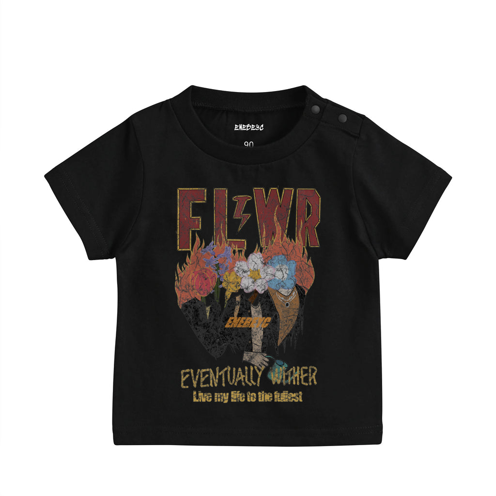 『Baby』FLWR T-shirt black image