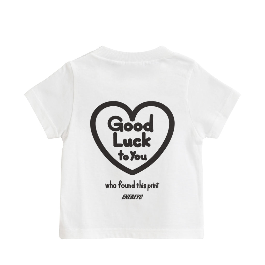 『Baby』Good Luck　ﾊﾞｯｸﾌﾟﾘﾝﾄ T-shirt white image