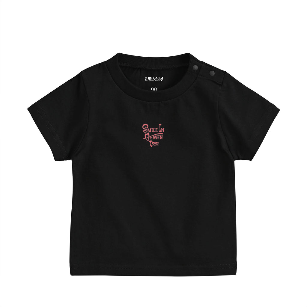 『Baby』Smile Forever ﾊﾞｯｸﾌﾟﾘﾝﾄ T-shirt black image