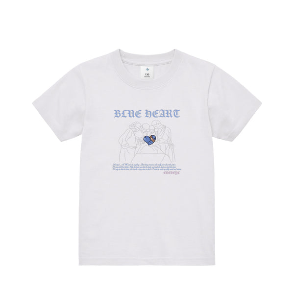 『Kids』Blue Heart OpeRoom T-shirt white image