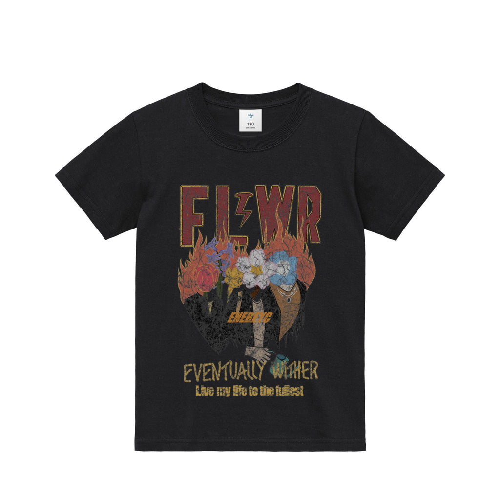 『Kids』FLWR T-shirt black image