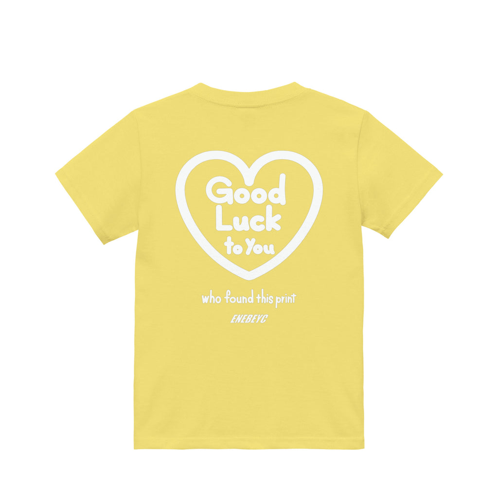 Kids』Good Luck ﾊﾞｯｸﾌﾟﾘﾝﾄ T-shirt – enebeyc