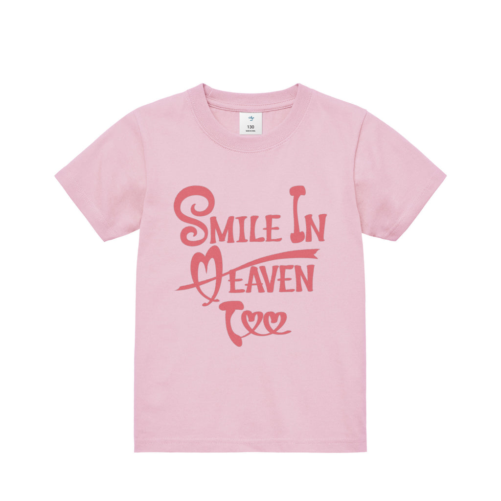 『Kids』Smile Forever T-shirt light-pink image