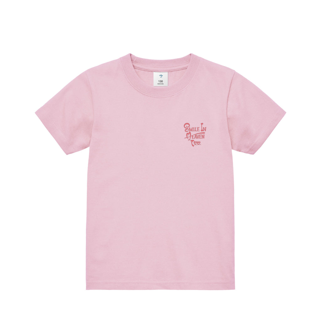 『Kids』Smile Forever ﾊﾞｯｸﾌﾟﾘﾝﾄ T-shirt light-pink image