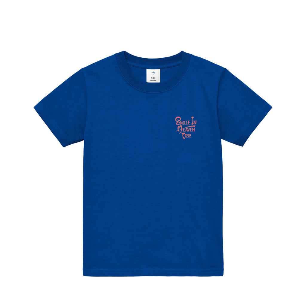 『Kids』Smile Forever ﾊﾞｯｸﾌﾟﾘﾝﾄ T-shirt royal-blue image