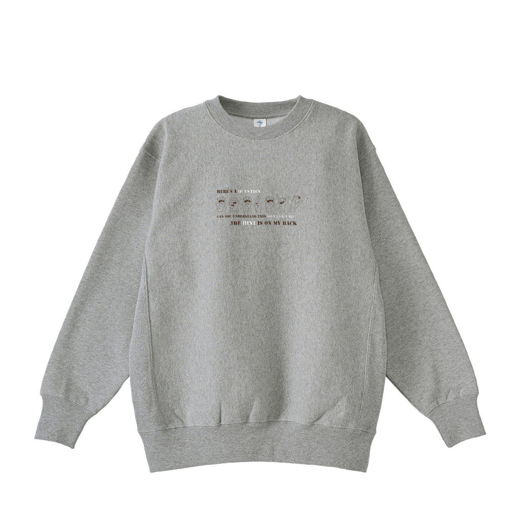 手話ﾃﾞｻﾞｲﾝ【ﾊﾞｯｸﾌﾟﾘﾝﾄ】type1  ｽｳｪｯﾄ