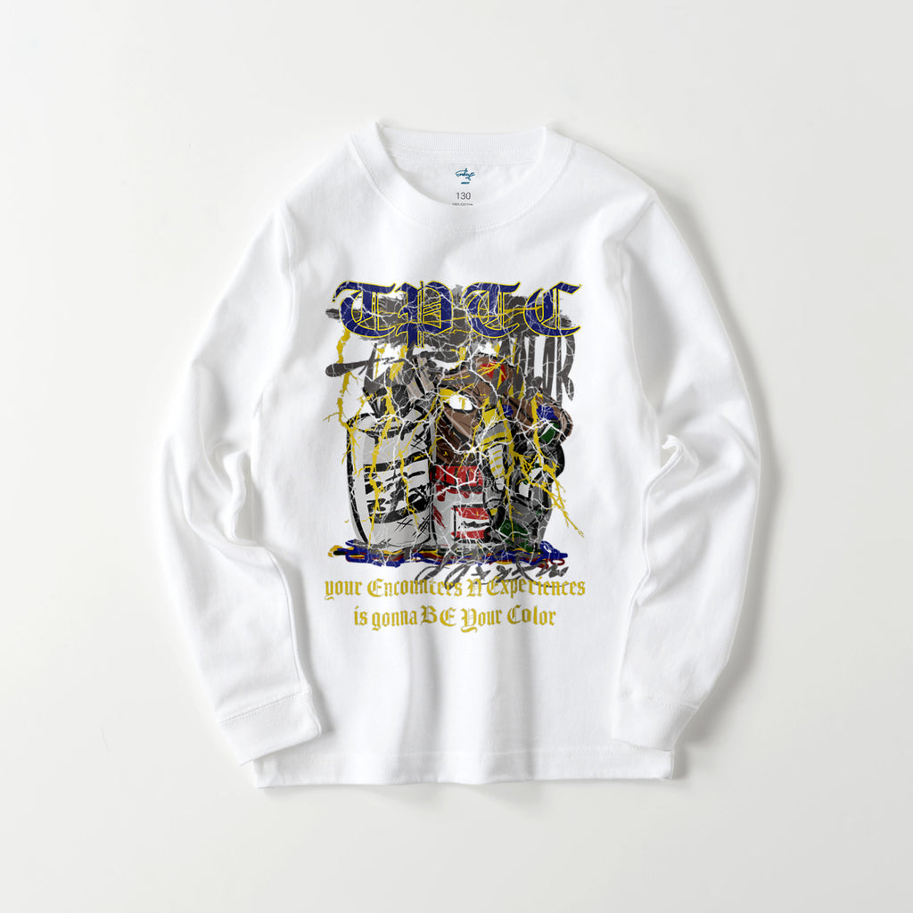 『Kids』TPTC 薄手 ﾛﾝｸﾞｽﾘｰﾌﾞTee white image