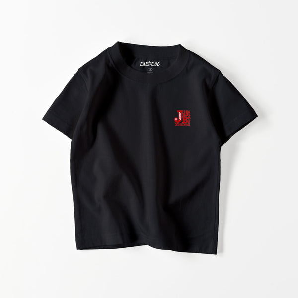 キッズ Just Be Yourself Red T-shirt バック有り