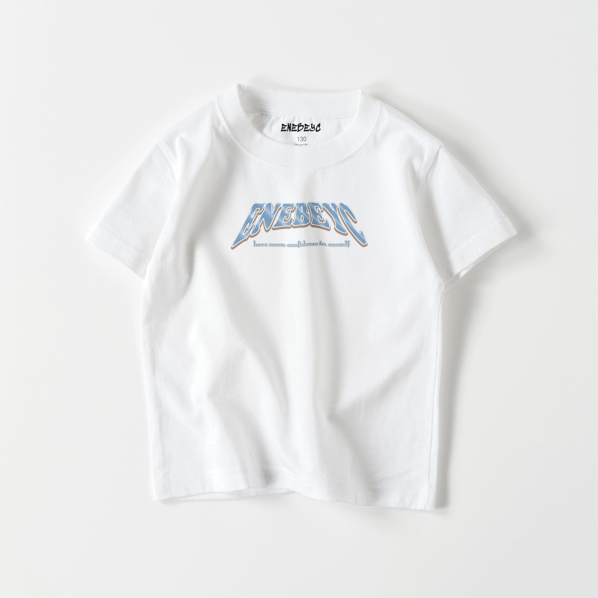 キッズ HMCO T-shirt Metallic blue gray バック無し 2023