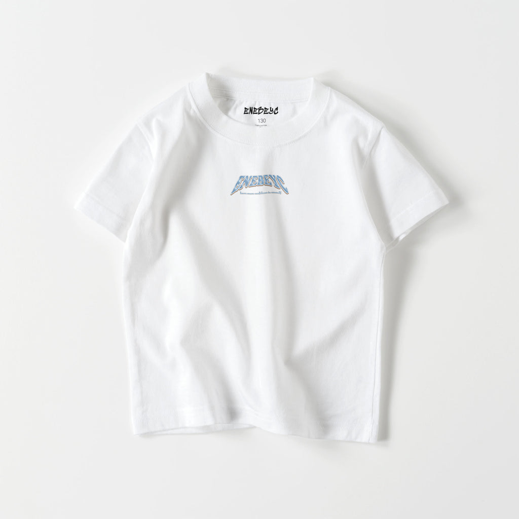 キッズ ENEBEYC Truck Beige blue バック有り T-shirt 2023