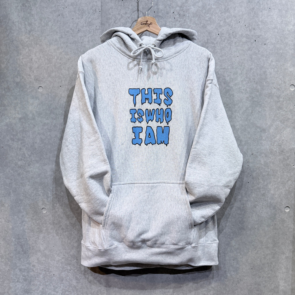 This is who I am 裏起毛ﾌｰﾃﾞｨｰ ash image