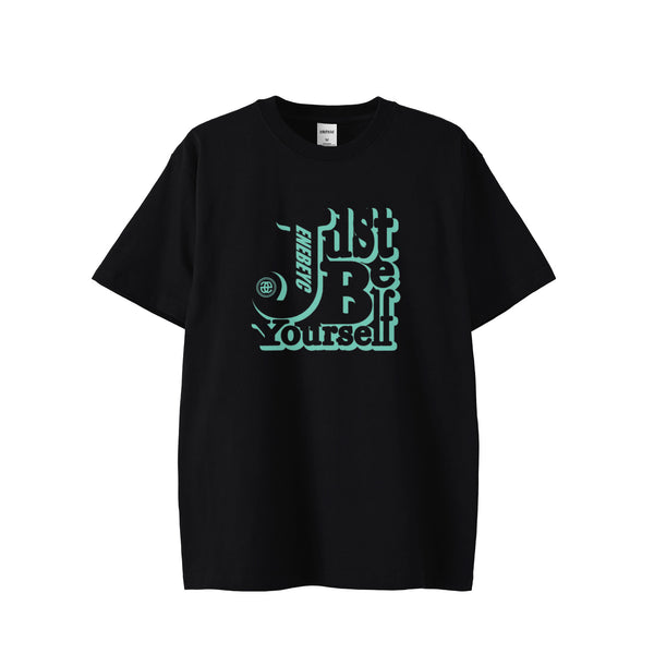 Just Be yourself Turquoise T-shirt バック無し 2023