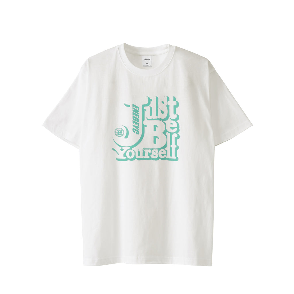 Just Be yourself Turquoise T-shirt バック無し 2023
