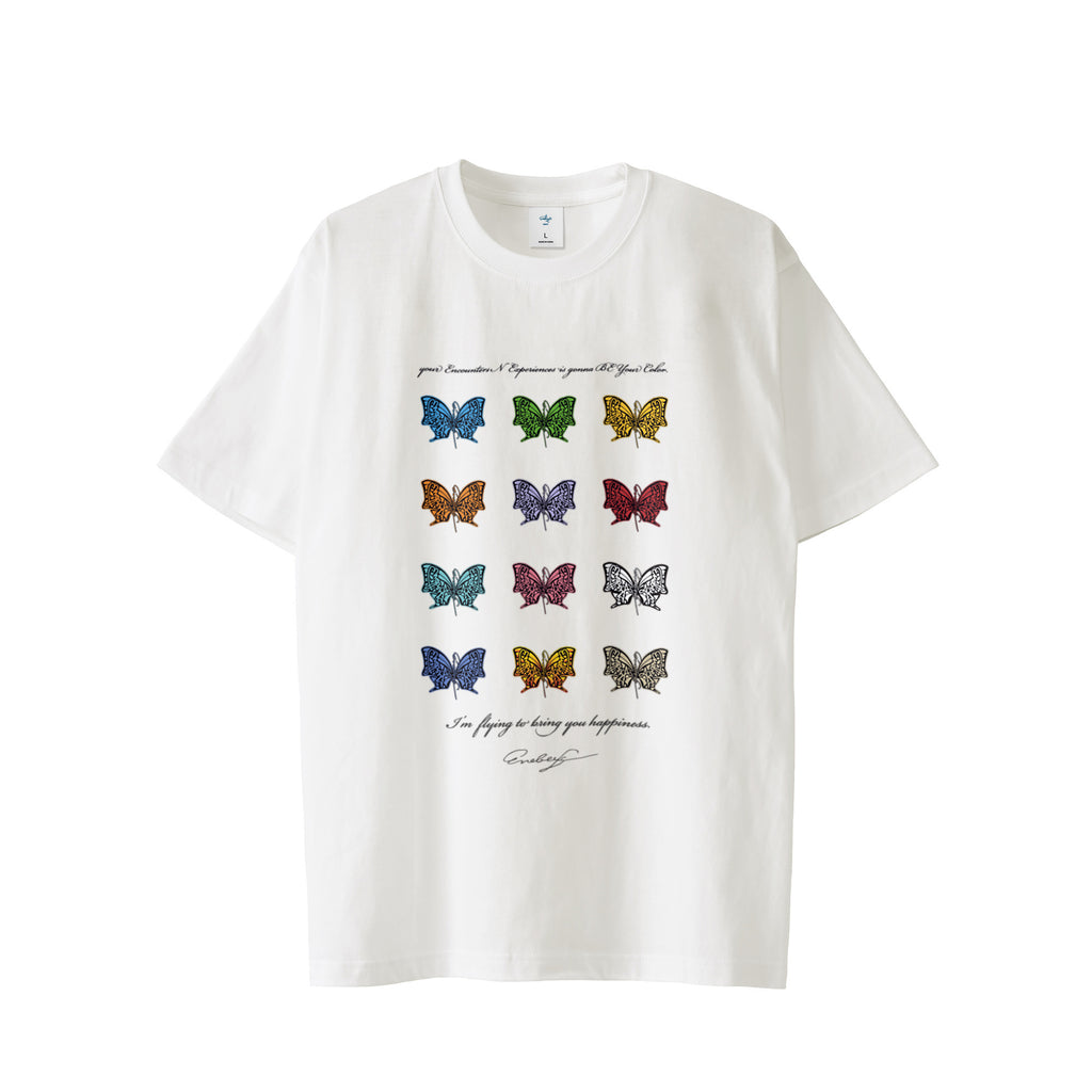 Logo Butterfly T-shirt white image