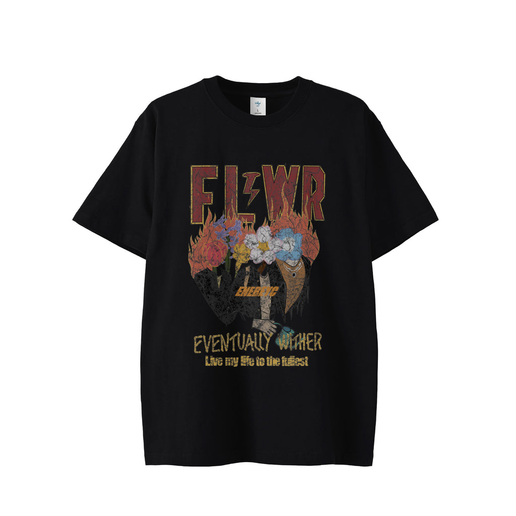 FLWR T-shirt black image