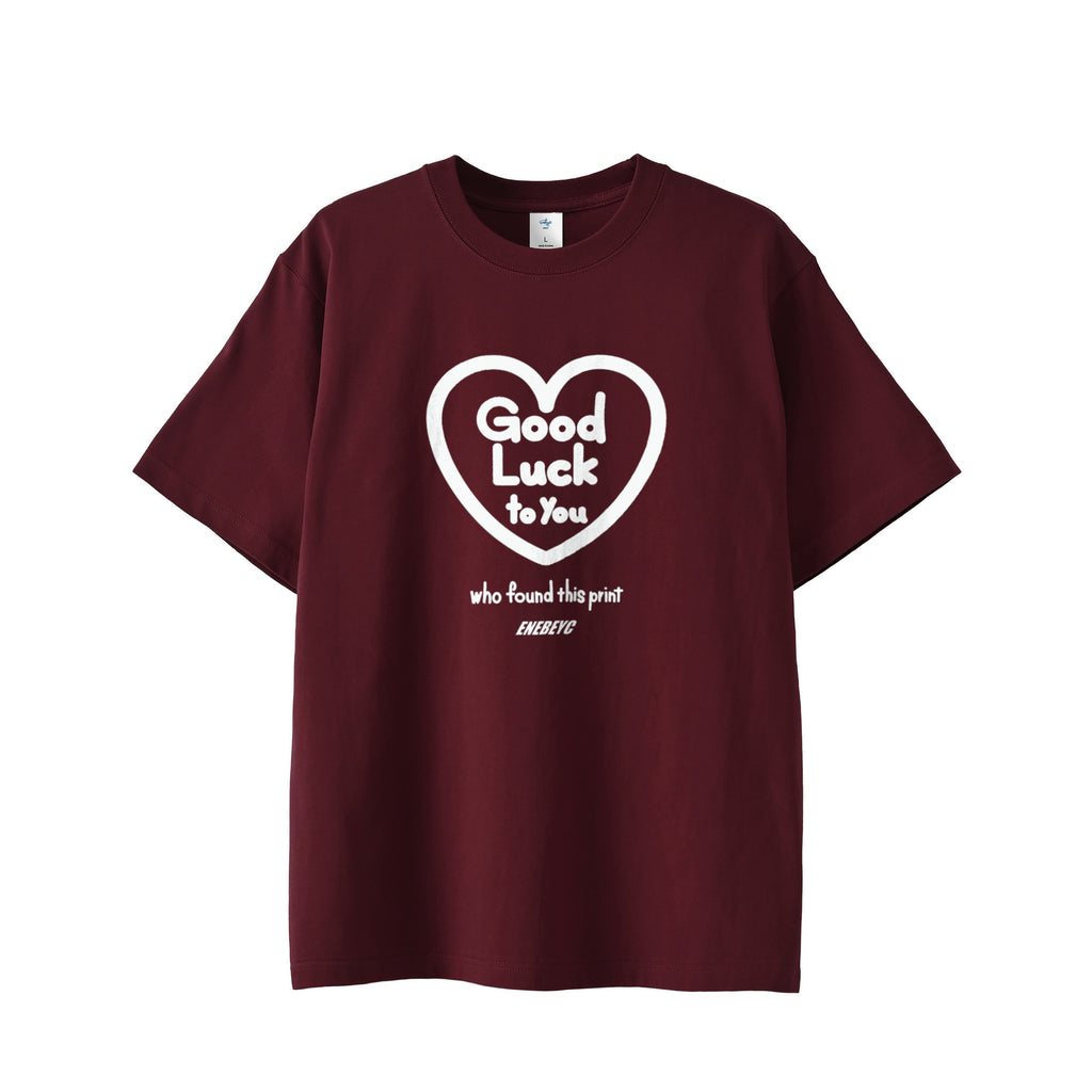 Good Luck T-shirt burgundy image