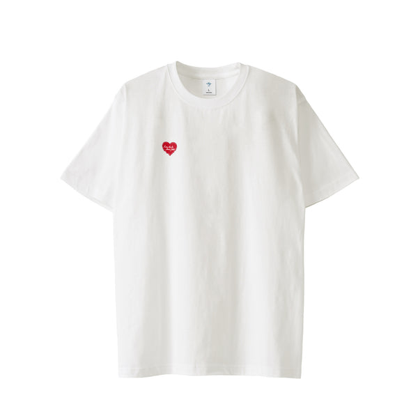 右胸右背中 Love me… Melt ﾊﾞｯｸﾌﾟﾘﾝﾄ T-shirt white image