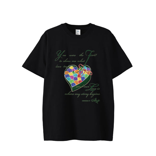 You were the first Tee Type1 black image