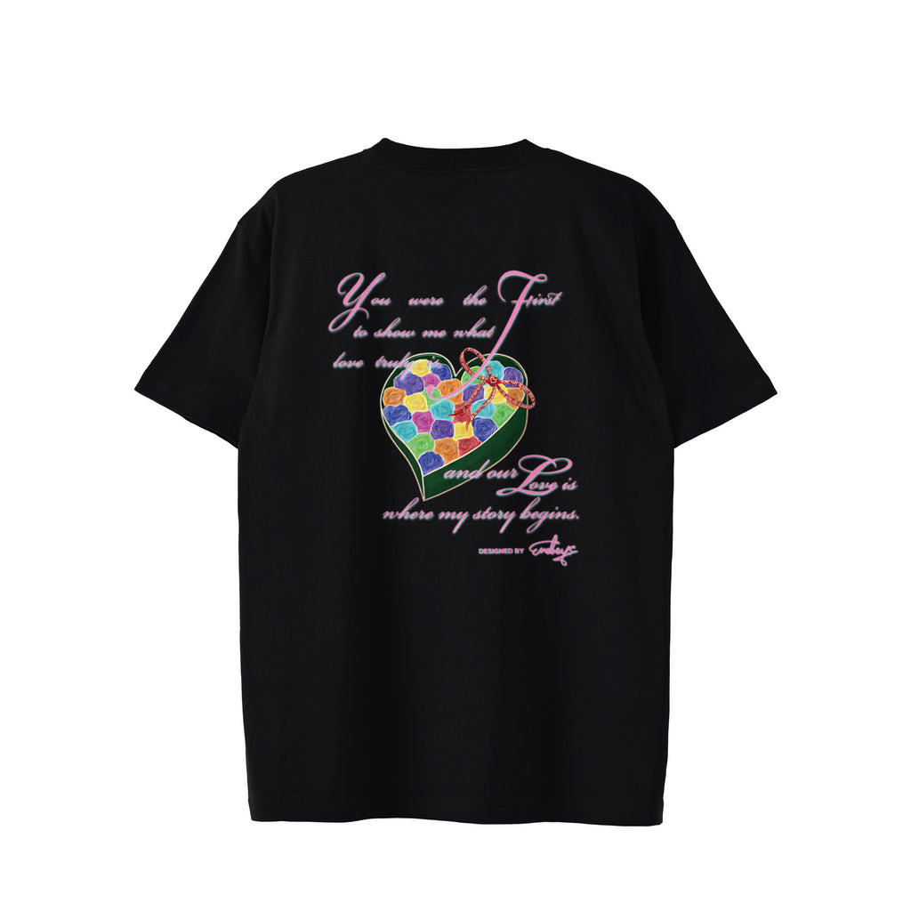You were the first Tee Type2 ﾊﾞｯｸﾌﾟﾘﾝﾄ black image