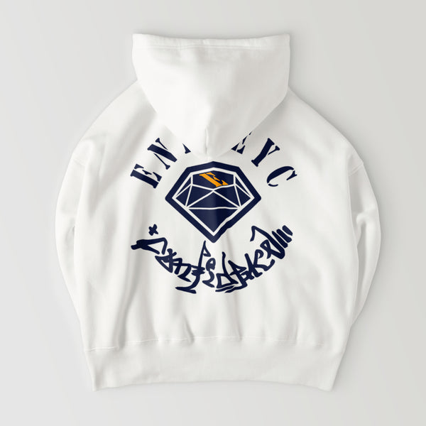 ブロックロゴ【diamond】ﾋﾞｯｸﾞｼﾙｴｯﾄﾌｰﾃﾞｨｰ