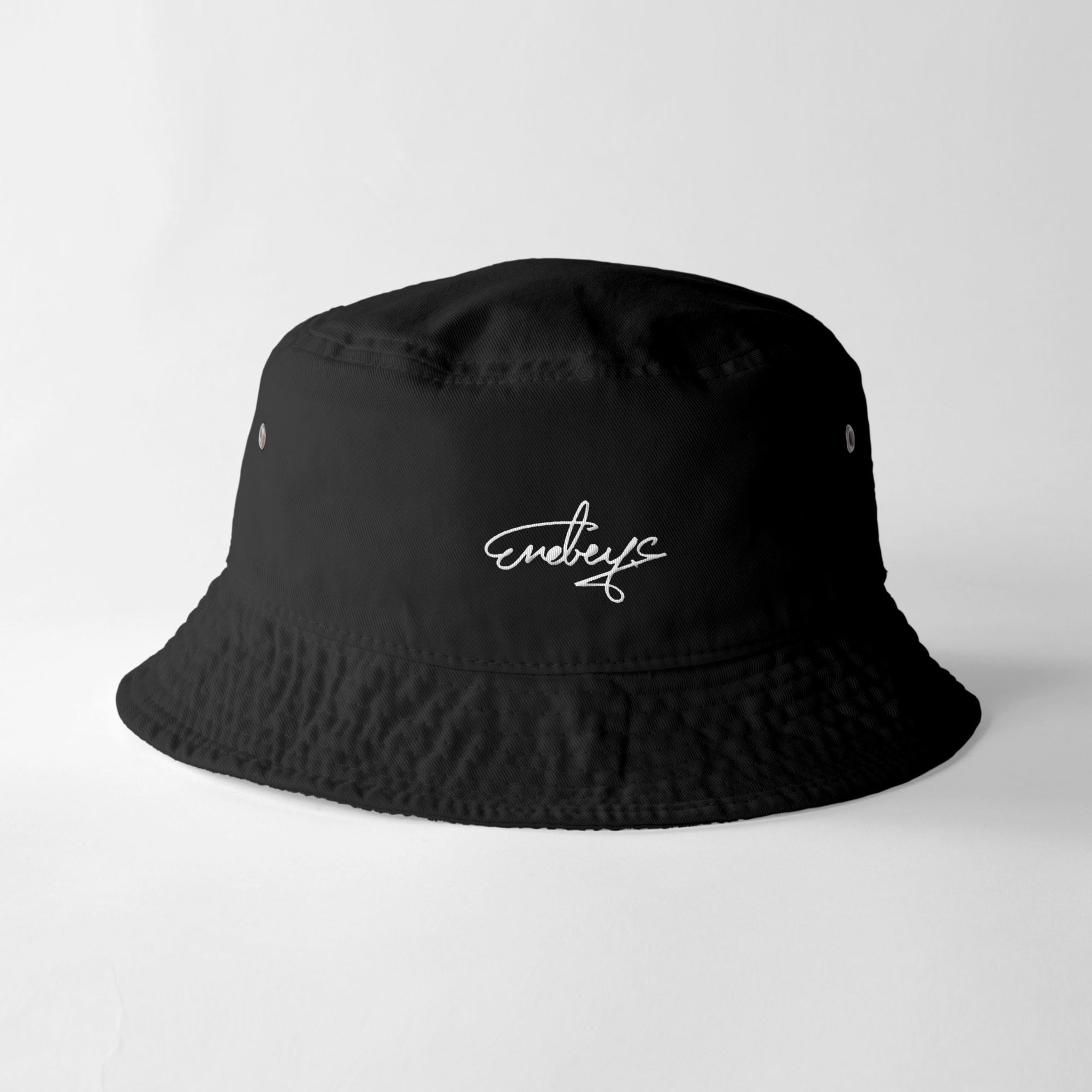 新品未使用【archivio】2025年エンブレム風刺繍バケットハット ネイビー NEW ERA ニューエラ ニットバケット 帽子 バケットハット