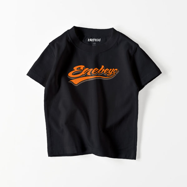 【KIDs】 BB ｵﾚﾝｼﾞﾌﾞﾗｯｸ ｽﾀﾝﾀﾞｰﾄﾞTｼｬﾂ