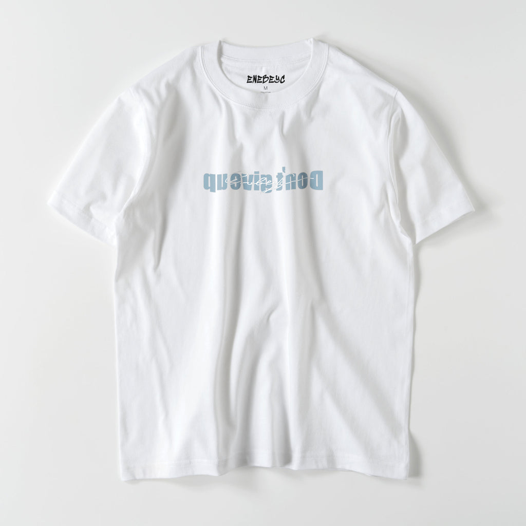 Don't give up Tシャツ 2021 light blue