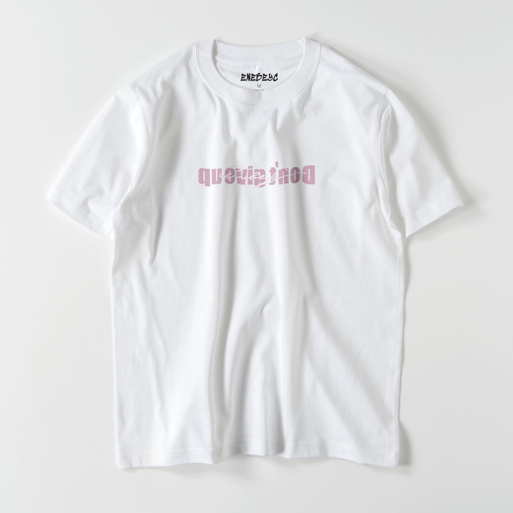 Don't give up Tシャツ 2021 pink