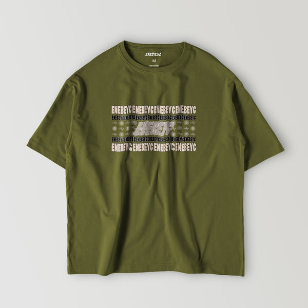 ENEBEYC LINE ﾋﾞｯｸﾞｼﾙｴｯﾄTee
