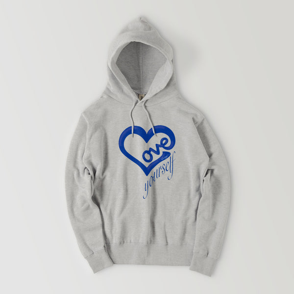 Love Yourself blue ﾌｰﾃﾞｨｰ